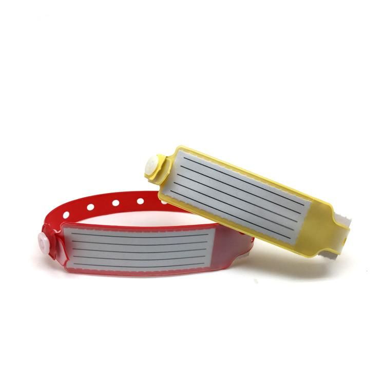 Custom Waterproof Hospital ID Band Medical ID Bracelet
