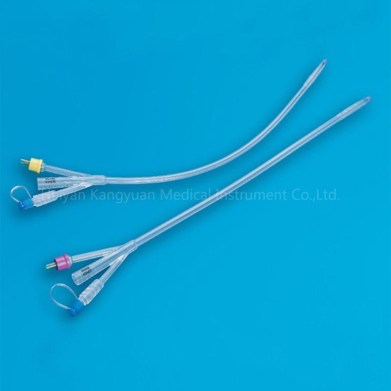 Foley Catheter Silicone Standard 3 Way Length Normal Balloon Manufacturer