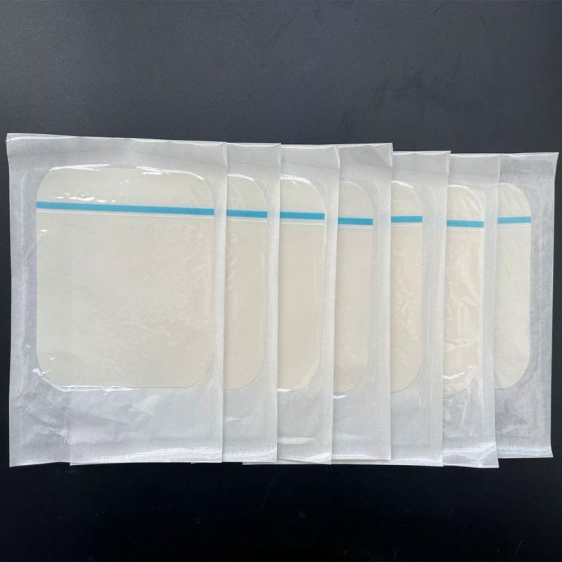 Hb Ultra-Thin Sterile Hydrocolloid -10cm*10cm Can Be Used for Abrasions, Cuts, Pressure Ulcers and Local Burns