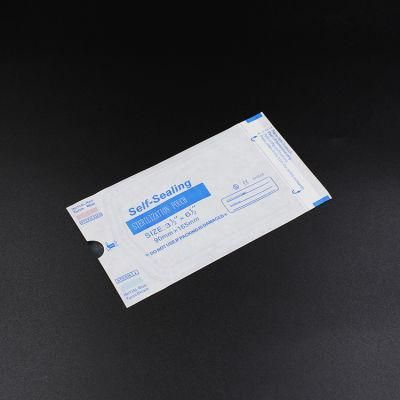 Medical Self Sealing Sterilization Pouches for Dental 60g Medical Paper with Steam&Eo Indicator