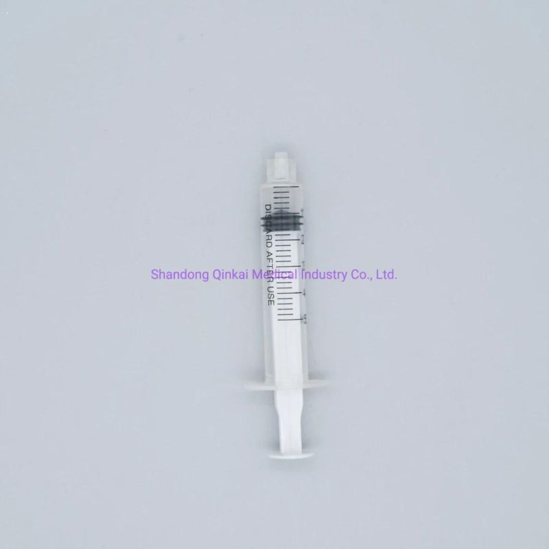 Quality Disposable Syringe with Needle CE&FDA 510K