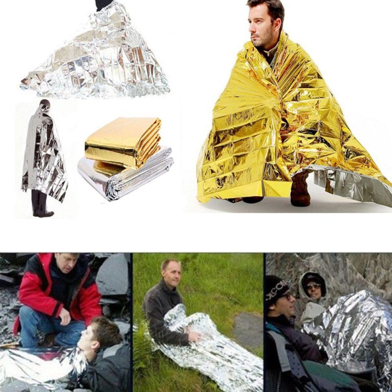 OEM Outdoor Camping Survival Emergency Blanket Rescue Foil Blanket