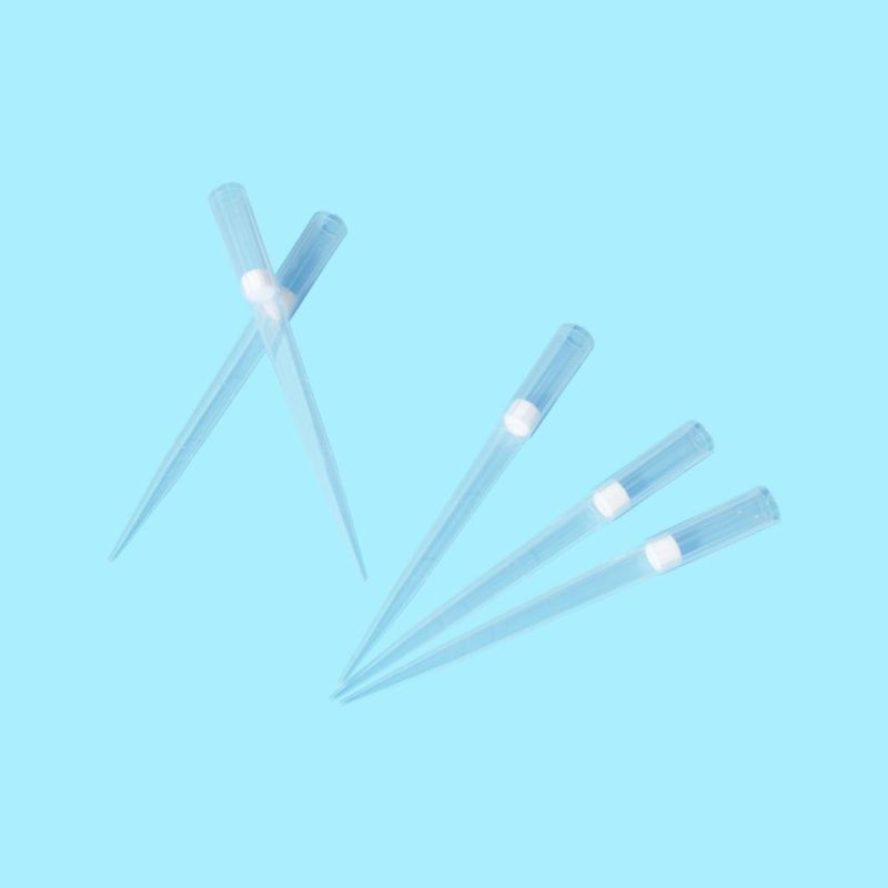 Medical Hospital Disposables Sterile 10 20 100 200 300 1000 UL Racked Rnase Free Wholesale Universal Micro Pipette Filtered Tips Factory