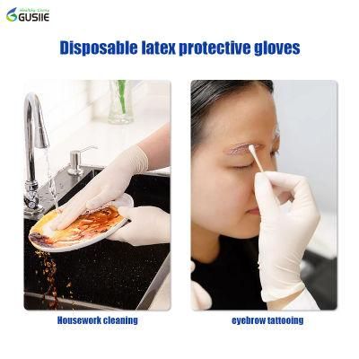 Large Disposable Powder Free Latex Medical Examination Gloves for Work Protective Gloves