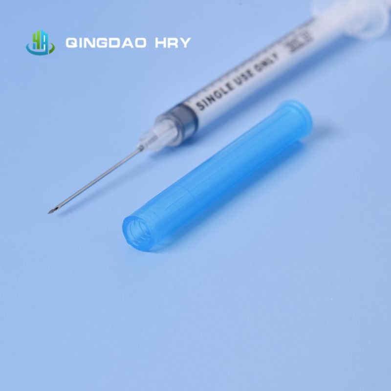 1ml Disposable Low Dead Space High Quality Syringe for Vaccine