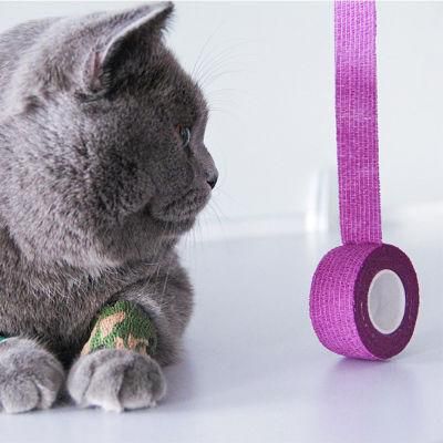 Manufacture Star Product Sport Safety Veterinary Cohesive Pet Bandages