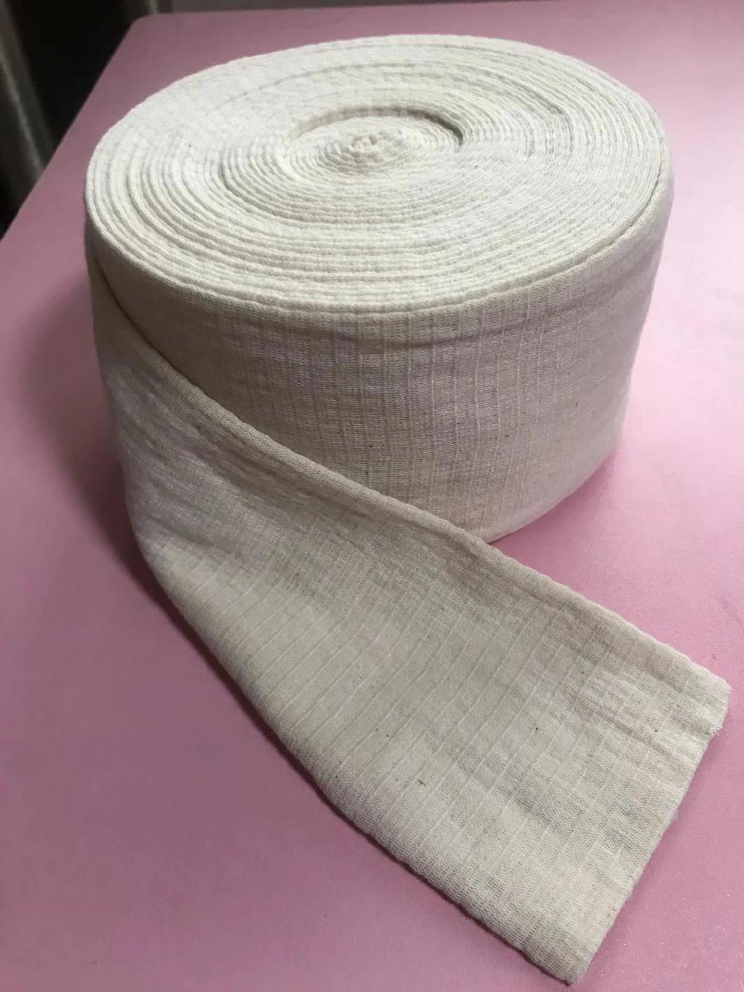 Medical Cotton Tubular Bandage Big Cast Stockinette Cotton Rolls for Knee/Leg