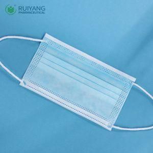 Type Iir Facemask En 14683 Surgical Mask Protective Mascarilla ISO13485 Medical Masks