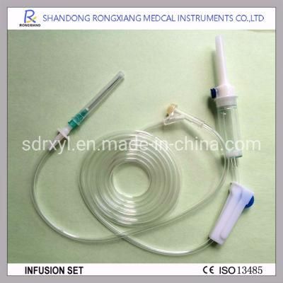 Disposable Infusion Set Sterile Luer Slip with Needle