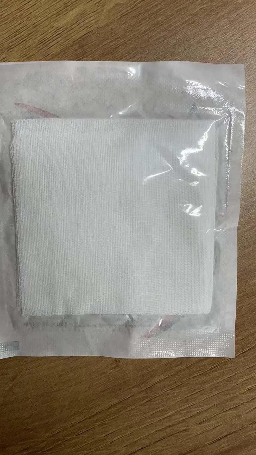 HD5 Medical 10*10 8 Layer Gauze Fabric Gauze Pad Sterile Gauze Swab