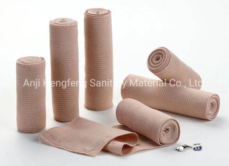 Medical High Compression Rubber Elastic Bandage Hf B1