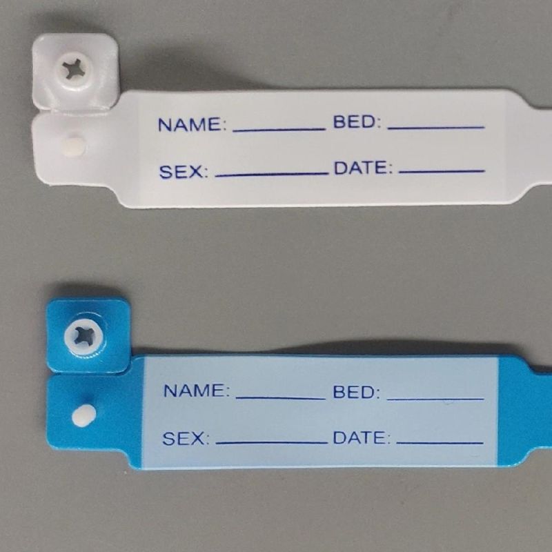 Writable Disposable Medical Adjustable PVC Child Patient Identification Bracelet