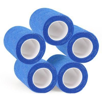 Medical Consumables Colored Elastic Wrap Bulk Cohesive Bandage