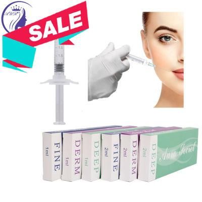 Injectable Fillers 2ml 1 Box for Skin Face Needle Cross Linked Hyaluronic Acid Gel