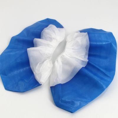 Nonwoven Disposable Shoe Cover Antislip Waterproof PE/CPE Shoe Cover Medical Supplies