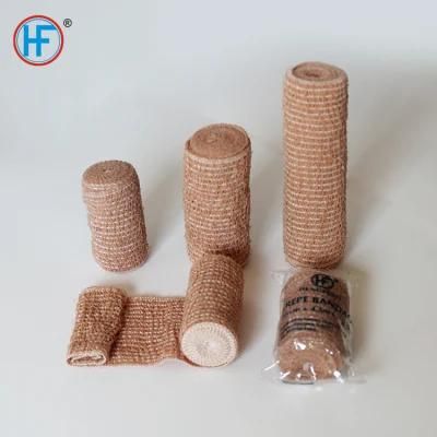 Mdr CE Approved China Hengfeng Cotton and Spandex Disposable Medical Crepe Bandage