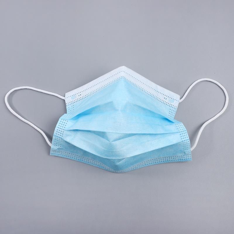 Disposable 3ply Medical Supply Face Shield Protective Mask