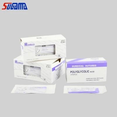 Disposable Sterile Surgical Suture with Needle From China Factory