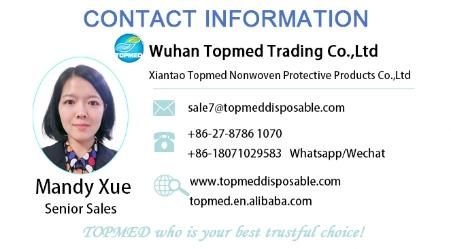Surgical Gown/Patient Gown/PP Nonwoven Surgical Gown with CE Level 3