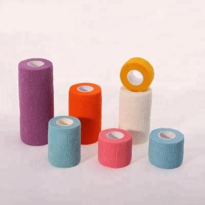 Cotton Skin Color Elastic Cohesive Sport Bandage