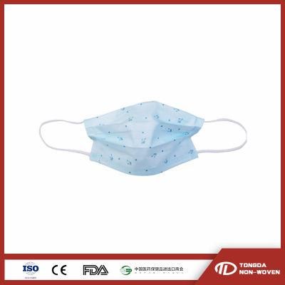 Medical Consumables Disposable PP Nonwoven 3 Ply Earloop Surgical Doctor Nursing Face Mask