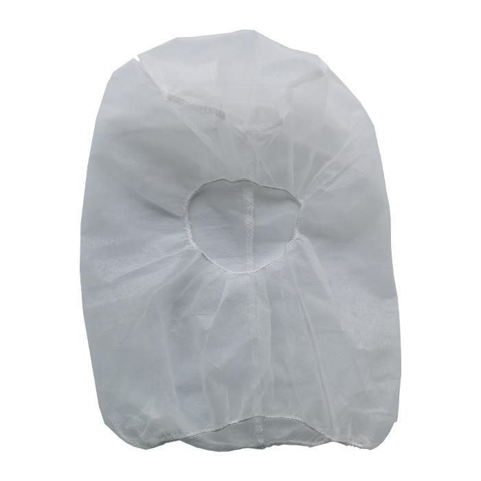 CE Certified Dust Proof Soft Safety Head Cover Constructor Workshop Healthcare SBPP Balaclava Disposable Cleanroom Ninja Caps