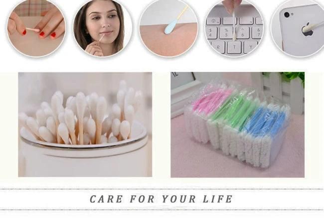 Industrial Automatic Ear Buds Alcohol Swab Cotton Bud Making Machine