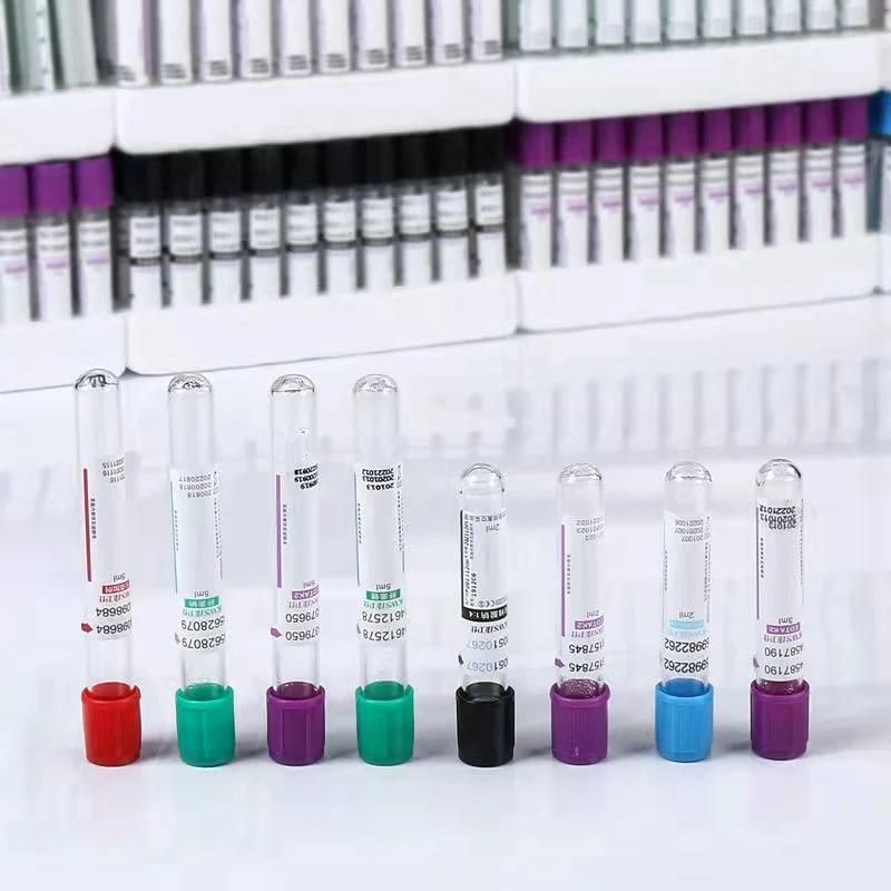 EDTA K2 K3 Medical Disposable Test Sample Sterile Vacuum Blood Tube