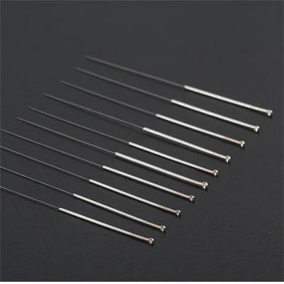 Painless Single Use Sterile Alloy Handle Acupuncture Needles with Aluminum Foil Packing