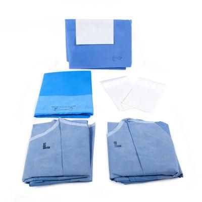 Medical Sterile Surgical Disposable Ophthalmic Drape Pack Medical Kits