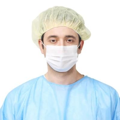Anti-Bacterial 3ply Protective Medical Hypoallergenic Non-Woven Facial Mask