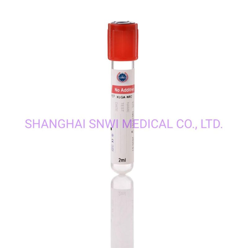 Disposable Vacuum Glass Pet Plain Gel Clot Activator ESR PT Lithium Sodium Heparin EDTA Nucleic Acid Test Micro Anticoagulant Serum Blood Collection Tube