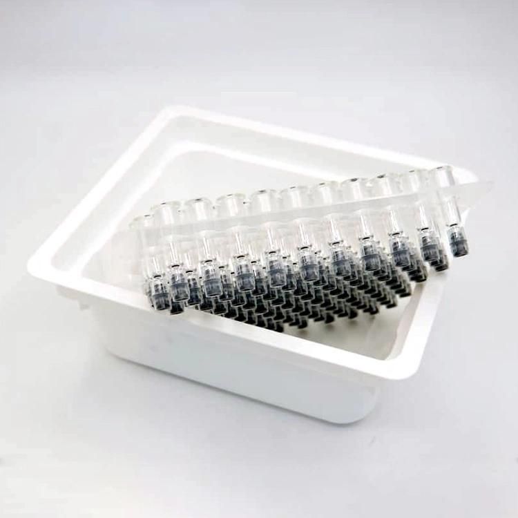 Prefilled Luer Lock Luer Slip Concentrate Oil Glass Syringe with 1ml 2.25ml 3ml 5ml Custom Gold Foil Logo for USA Market