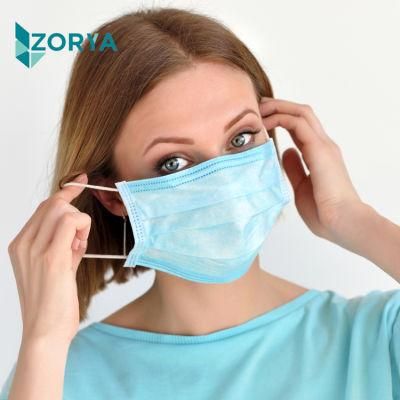 Customized Design Disposable 3 Ply Round Earloop Level 1/2/3 Mask