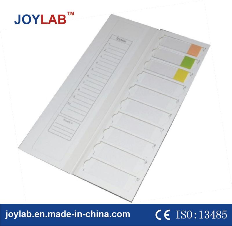 Slides Trays for 10 Pieces Slides with Dividers