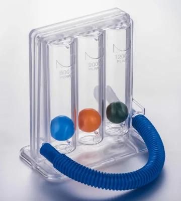 Retailer Reusable Medical Respiratory Exerciser Three Balls Breathing Trainer Spirometer
