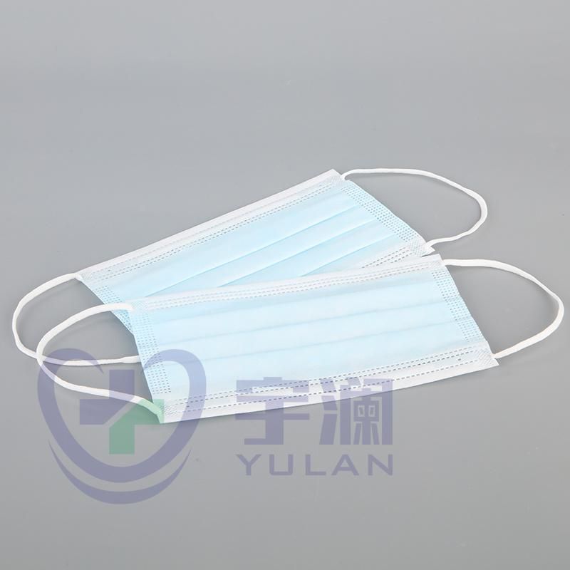 Disposable Medical Protective Surgical Face Mask with Ear Loop Type Iir
