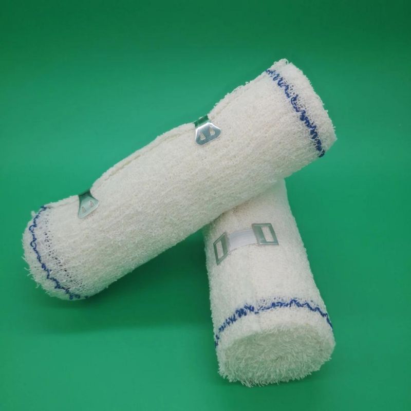 Medical Cotton Nonwoven Orthopedic Dressing Elastic First Aid Crepe Bandage