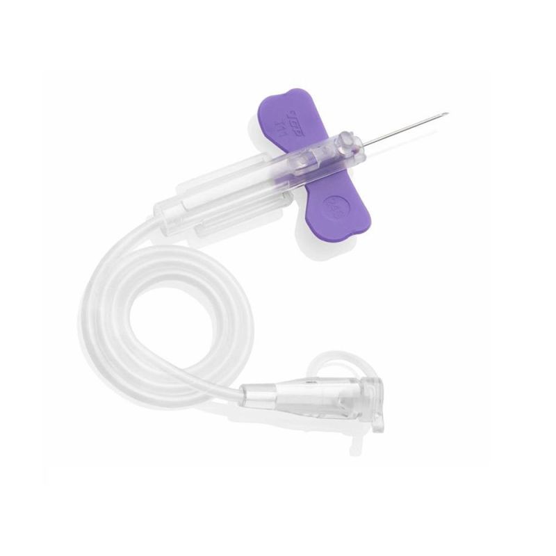 Medical Supply 20g 21g 22g 23G 24G 27g Disposable Safety Butterfly Blood Collection Needle Scalp Vein Set