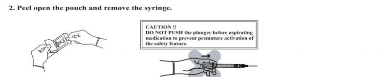 Medical PP Disposable Retractable Syringewith Needle ISO13485-2016/CE/Anvisa/FDA/Kgmp/Cfda C Ertified