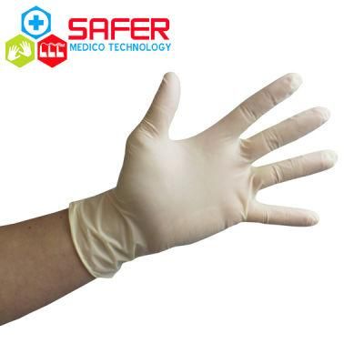 Latex Disposable Gloves Medical/Industry/Food Grade Powder Wholesale Examination