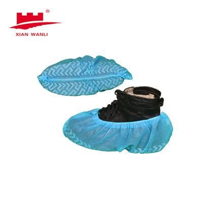China Supplier Disposable Shoe Cover, Anti Skid Overshoe, Medical Shoes Cover