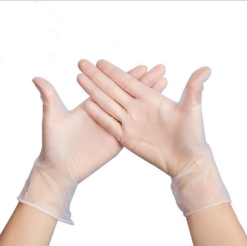 Stretch Synthetic Vinyl PVC Exam Gloves