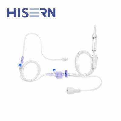 Hisern CE Surgical Dual Function Flush Device Blood Pressure Medical Transducers