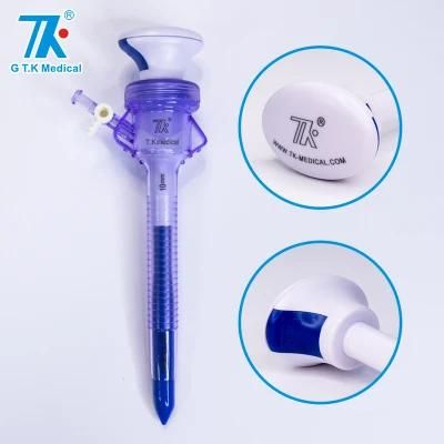 Disposable 10mm Laparoscopic Trocar with CE &amp; ISO 13485 Certificate