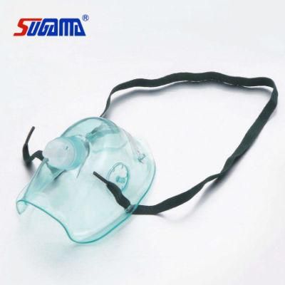 Medical PVC Oxygen Face Mask, Simple Oxygen Mask