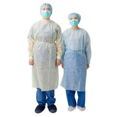 Disposable Nonwoven Non-Sterilization Medical Isolation Clothing Gown