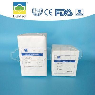 Medical Disposable Absorbent Cotton Gauze Swab W/O X-ray