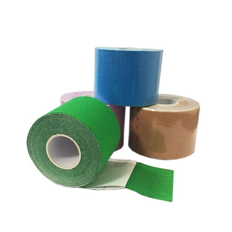 Physiotherapy Synthetic Strip Kinesiology Sport Tape Waterproof Kinesio Tape Elastic Strong Bandage Tape