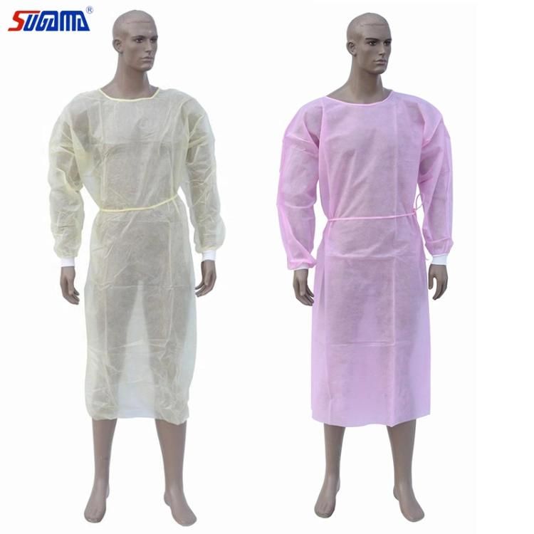 Medical Surgical Patient Gown Blue White Pink Color Patient Gown Set